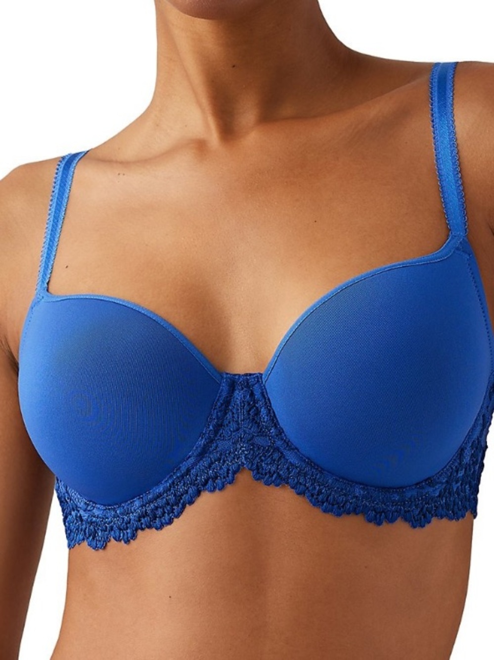Wacoal Embrace Lace Underwire T-Shirt Bra in Beaucoup/Bellwether, Size: 32D